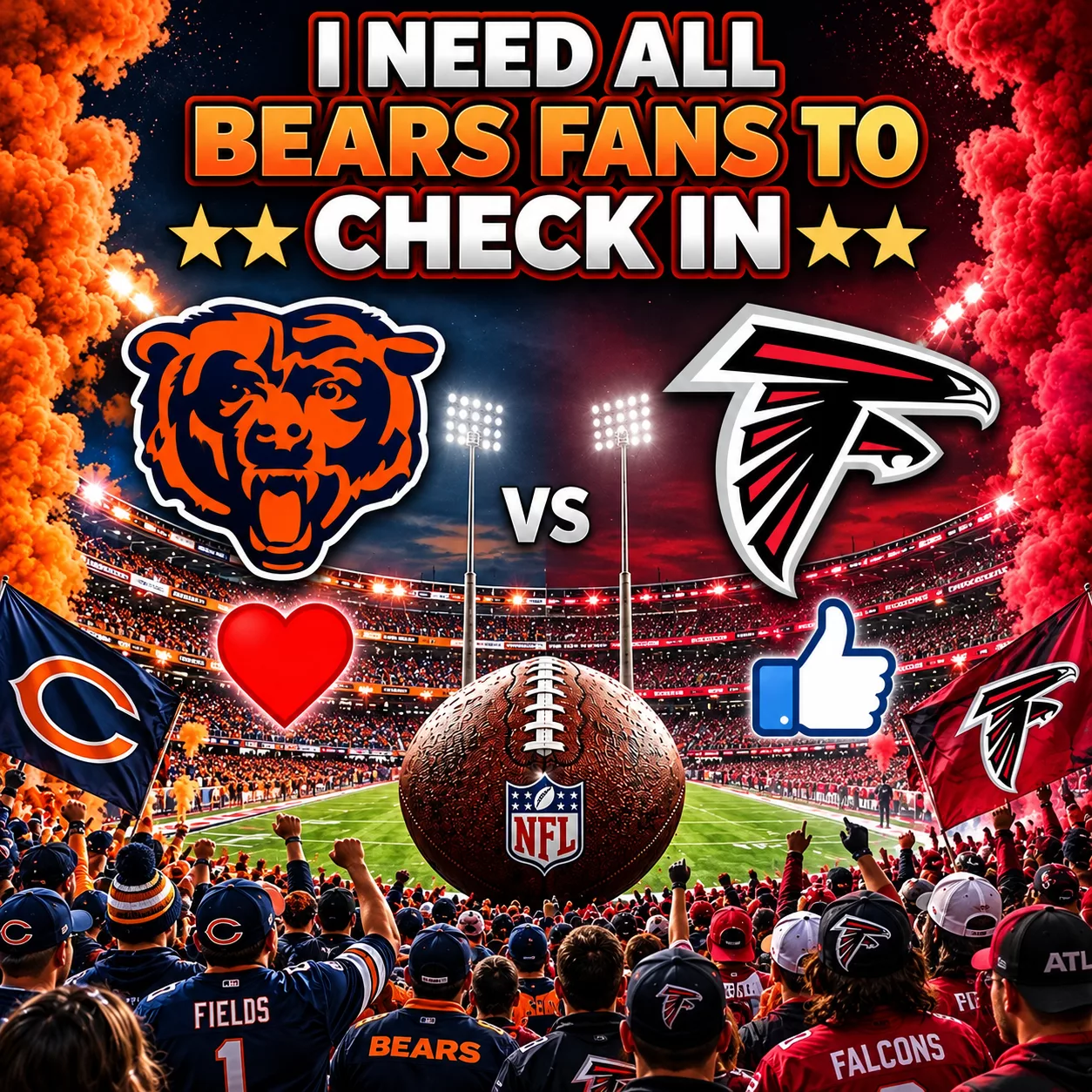 Cover Image for 🚨🔥 MUST-WATCH ALERT: 🏈 CHICAGO BEARS CLASH WITH ATLANTA FALCONS — NFL Kickoff Time, Weather Forecast, TV Channel & How to Watch Live Online!