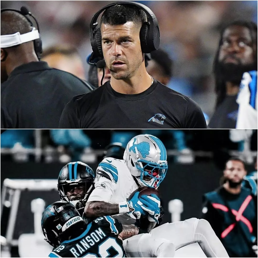 Cover Image for 🚨 🏈 “GRACE IN GLORY!” Carolina Panthers Head Coach Dave Canales’s Powerful Postgame Gesture Toward Detroit Lions Players Goes Viral After a Thrilling 32–26 Victory! 🐆🔥🦁