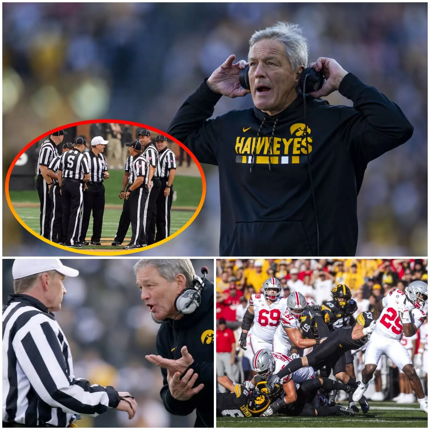 Cover Image for 🚨 Kirk Ferentz Sounds Off After Iowa’s 31–14 Loss to Ohio State: “College Football Owes Its Players Fairness”