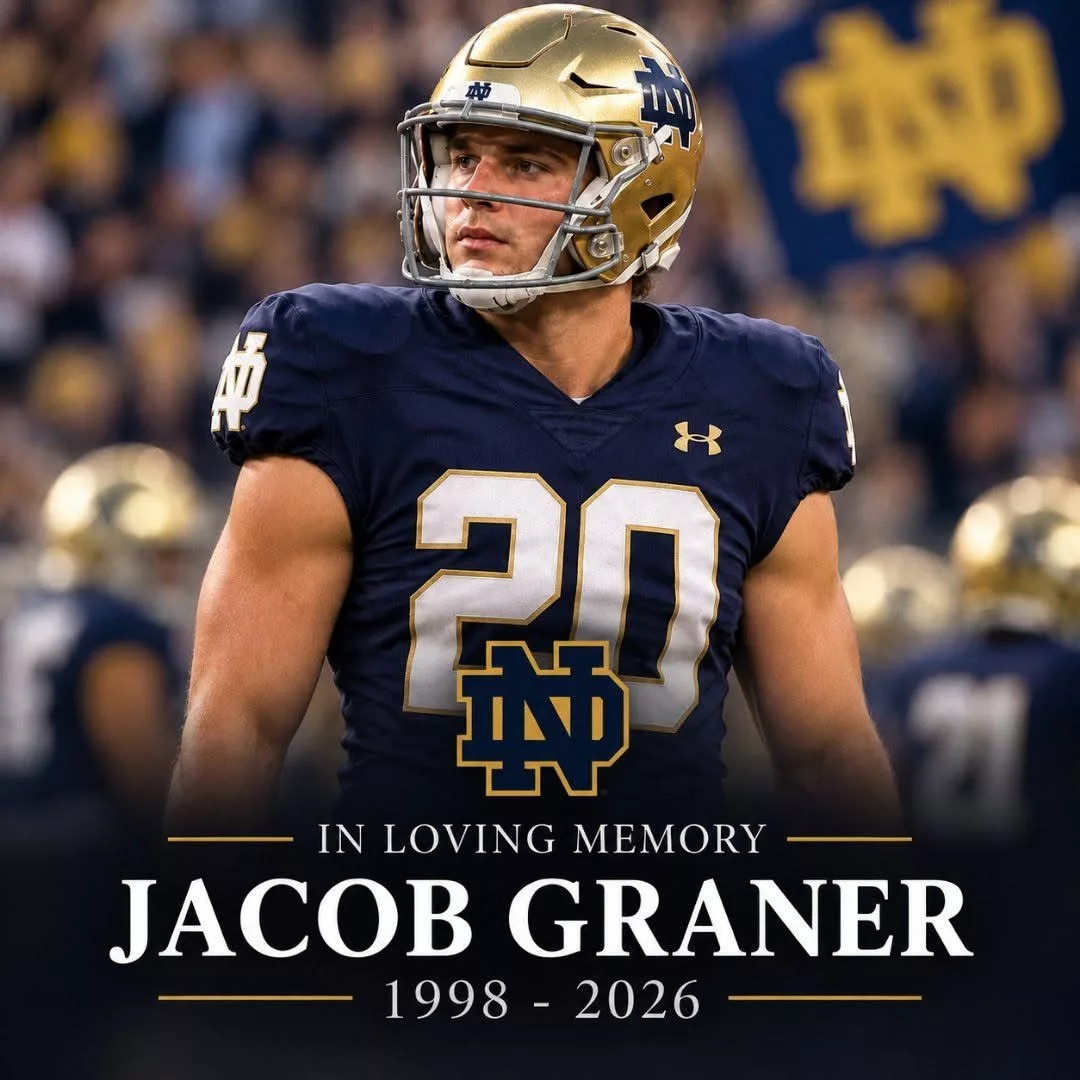 Cover Image for 💔 We are heartbroken to hear of the passing of a beloved member of the Notre Dame Fighting Irish football community at just 28 years old.