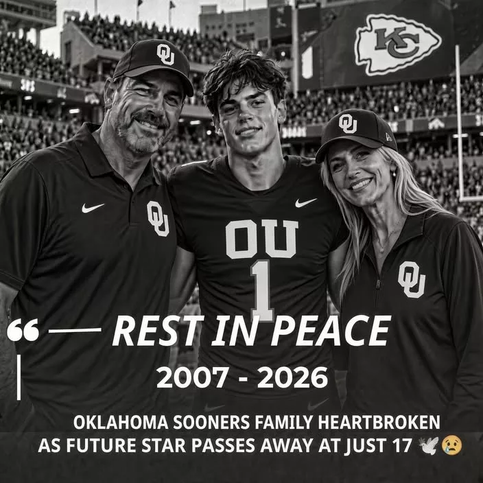 Cover Image for 🚨 SAD NEWS: Oklahoma Sooners Family Heartbroken as Future Star Passes Away at Just 17 💔🕊️