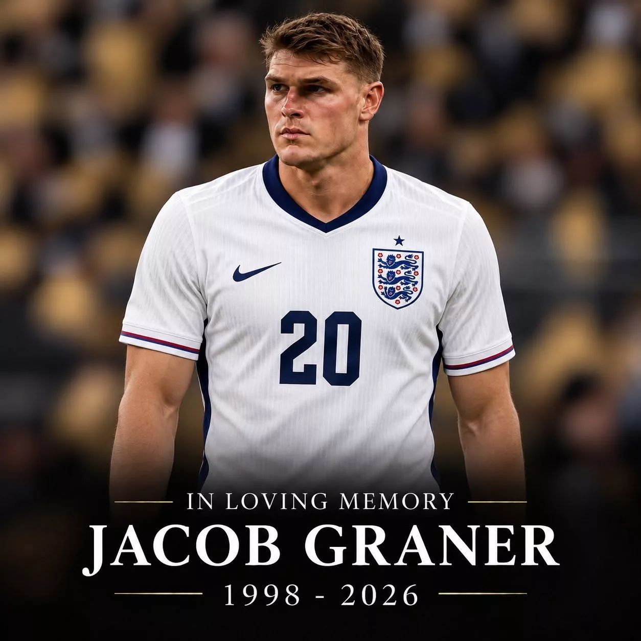 Cover Image for 💔 England Football in Mourning: A Heartbreaking Loss That Has Left Fans and the Football Family Shattered