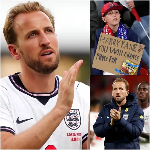 Cover Image for 🚨💔 A MOMENT THAT LEFT THE ENTIRE EDEN ARENA SPEECHLESS… HARRY KANE’S HEARTWARMING GESTURE BROUGHT A 12-YEAR-OLD FAN TO TEARS! 😢❤️  Despite struggling with his health, a 12-year-old boy refused to give up on one special dream: seeing his football idol, Harry Kane, play in person. He made the journey to the stadium, holding on to the hope that somehow, just once, the England captain might notice him.  As England celebrated victory, the young fan raised a banner bearing Kane’s name among thousands of cheering supporters.  Then something unexpected happened.  Kane spotted the boy and made his way toward the stands. What followed was an emotional moment that reportedly touched everyone watching. The crowd rose to applaud, and the young supporter struggled to hold back his tears.  But what exactly did Kane do that made this moment so unforgettable?  ❤️ Sometimes, football creates memories far bigger than the game itself.  👇 Read more about this emotional moment below!  Note: The specific gesture has not been independently verified, so confirm the original source before presenting the story as fact.