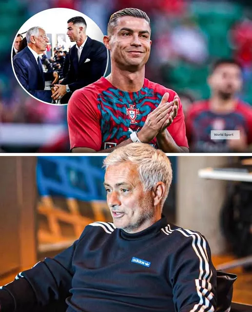 Cover Image for 👑 MOURINHO FALA DE CRISTIANO RONALDO — E UMA FRASE ESTÁ A DAR QUE FALAR! 🇵🇹🔥 José Mourinho não poupou elogios ao falar sobre o impacto de Cristiano Ronaldo muito além dos relvados. Uma declaração atribuída ao treinador português voltou a circular e chamou atenção para algo que poucos jogadores conseguem alcançar: transformar o próprio nome num símbolo reconhecido em todo o mundo. Mas há um detalhe que torna estas palavras ainda mais curiosas… Será que CR7 se tornou realmente uma das figuras portuguesas mais conhecidas do planeta? 🌍 De Madrid a Riade, o nome de Ronaldo ultrapassou há muito as fronteiras do futebol, tornando-se associado à própria identidade de Portugal para milhões de pessoas. Mas será que alguém representa Portugal no mundo melhor do que Cristiano Ronaldo? 👀🇵🇹
