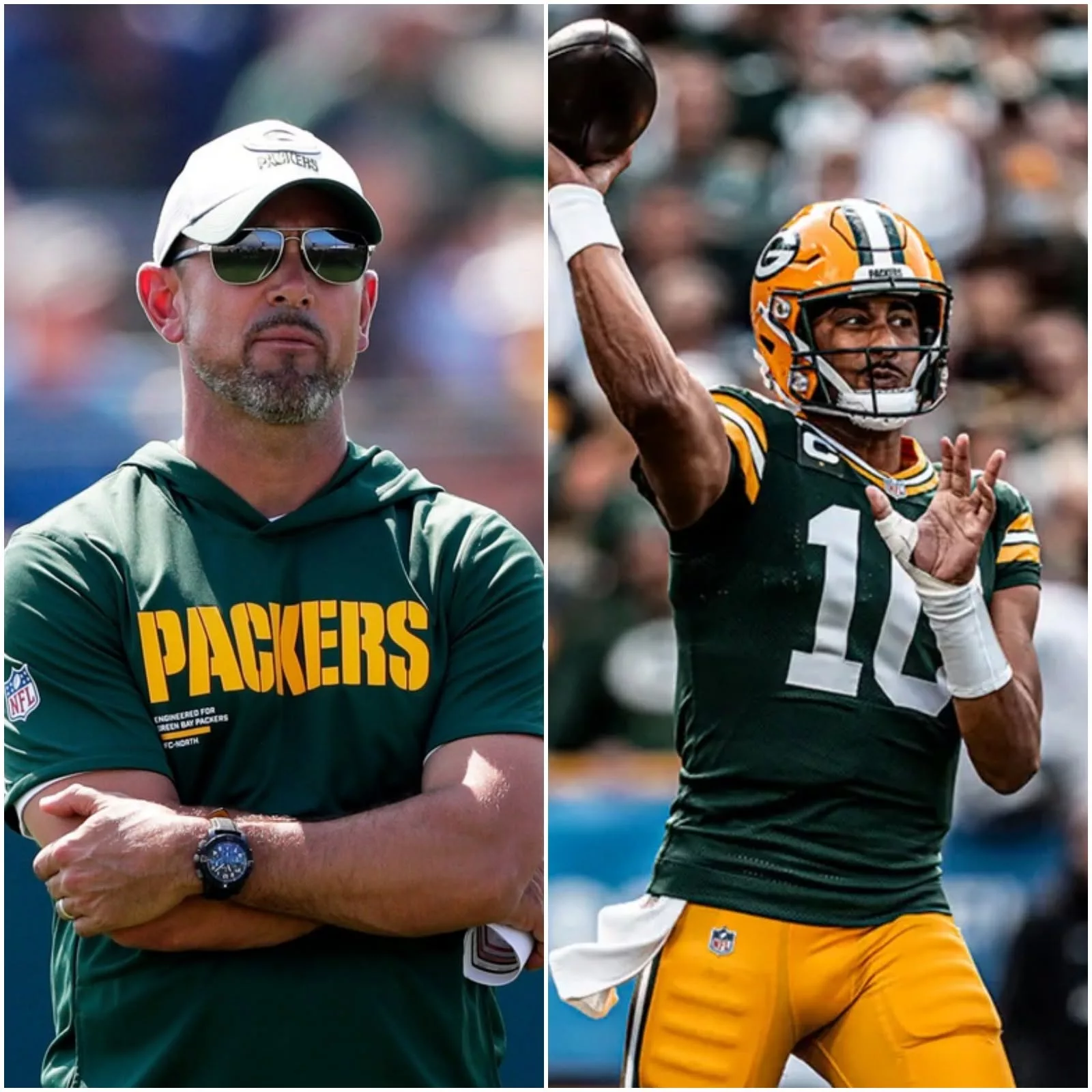 Cover Image for NO MORE SECRETS: Jordan Love and Matt LaFleur Break Their Silence After Green Bay Packers Team Meeting