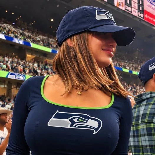 Cover Image for Female Seattle Seahawks Fan Had Everyone Doing a Double Take With Her Gameday Outfit [PHOTOS + VIDEO]