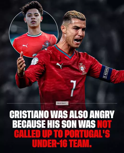 Cover Image for 🚨💥 “UMA FALTA DE RESPEITO INACEITÁVEL!” — O QUE ESTARÁ REALMENTE A ACONTECER ENTRE CRISTIANO RONALDO E A HIERARQUIA DO FUTEBOL PORTUGUÊS? Novos relatos atribuídos ao jornal português Record estão a alimentar a curiosidade dos adeptos sobre uma possível tensão entre Cristiano Ronaldo e a estrutura da Seleção Nacional. 😳🇵🇹 Mas há um detalhe que está a gerar ainda mais perguntas: segundo as alegações divulgadas, CR7 também estaria frustrado com a ausência do seu filho, Cristiano Ronaldo Jr., da convocatória portuguesa de sub-16. Será que este episódio terá contribuído para um eventual desentendimento? Ou existirão outras razões por detrás dos rumores sobre a relação entre o capitão e a hierarquia da Seleção? ⚠️ Importante: os motivos apontados e a alegada ligação entre estes acontecimentos não estão aqui confirmados por declarações oficiais. Uma coisa é certa: quando se fala de uma das maiores figuras da história do futebol português, qualquer sinal de tensão desperta enorme atenção. 🔥 Estaremos perante um simples mal-entendido ou uma questão mais profunda sobre respeito e reconhecimento? 👇 O que pensas da situação? A Federação Portuguesa deve esclarecer os rumores?