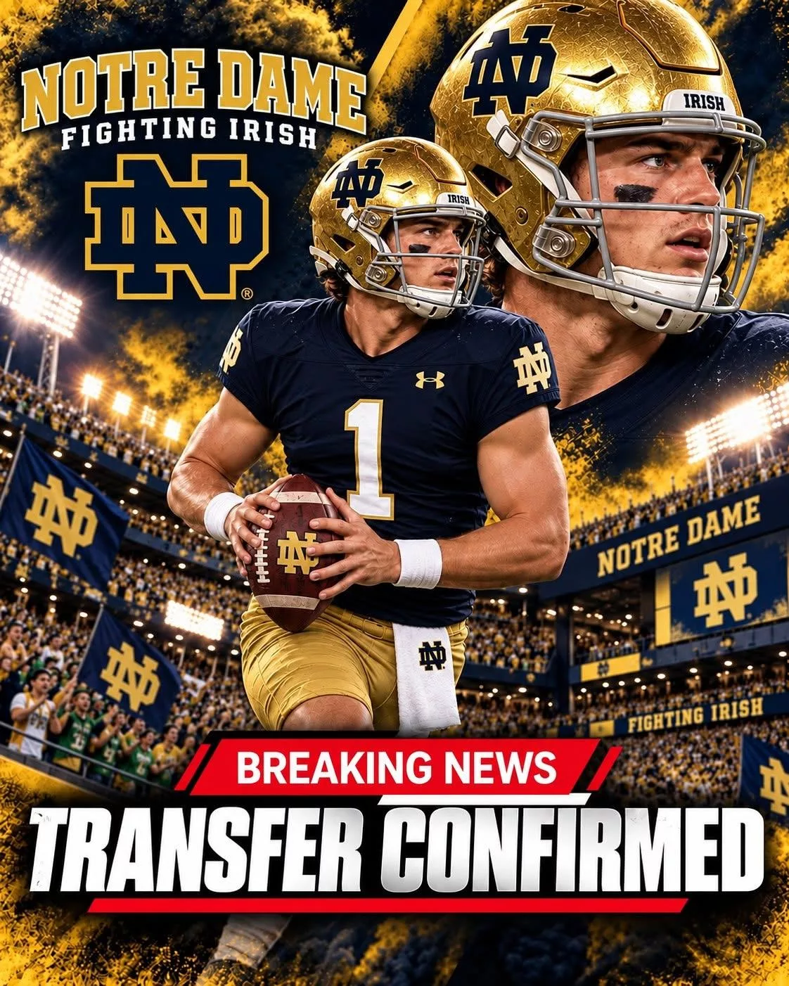 Cover Image for 🚨 A MASSIVE SHOCKWAVE THROUGH COLLEGE FOOTBALL: