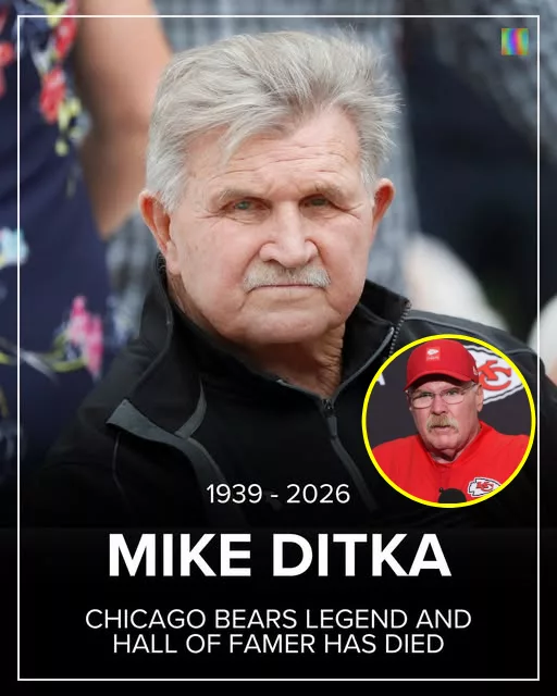 Cover Image for SAD NEWS: Hall of Fame Football Legend Mike Ditka Remembered Across the NFL — Kansas City Chiefs and Andy Reid’s Football Legacy Take Center Stage 💔🕊️