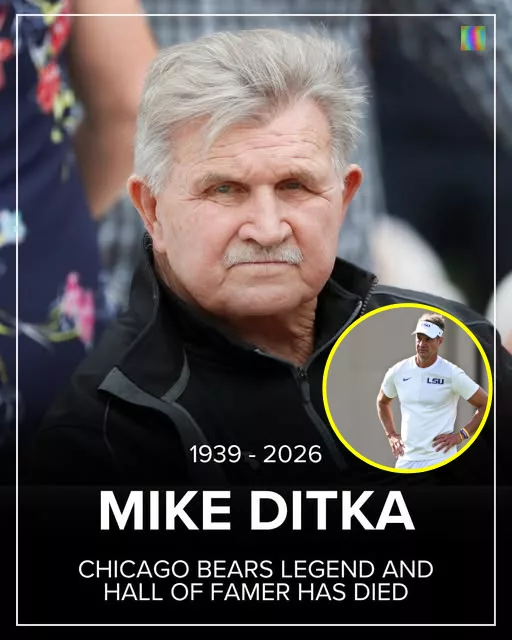 Cover Image for 🚨 SAD NEWS: Hall of Fame Football Legend Mike Ditka Remembered Across America — LSU Tigers and Head Coach Lane Kiffin’s Program Reflect on His Extraordinary Legacy 💔🕊️