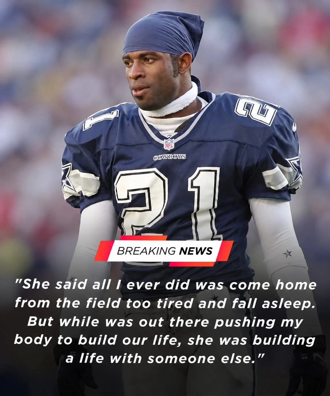 Cover Image for BREAKING NEWS: Former Dallas Cowboys Star Files Shock Lawsuit Against Wife After Routine Medical Test Discovers Paternity Secrets