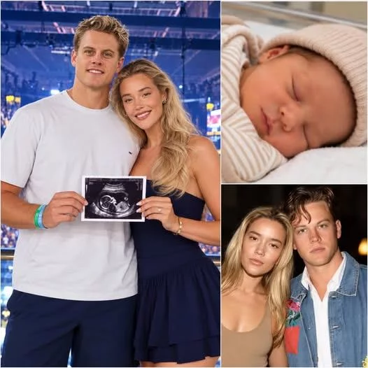 Cover Image for Cincinnati Bengals quarterback Joe Burrow and his girlfriend have sent the NFL world into a frenzy with a heartwarming announcement — they have welcomed a new member into their family! But what truly had the Bengals faithful buzzing wasn’t just the happy news — it was the baby’s name!