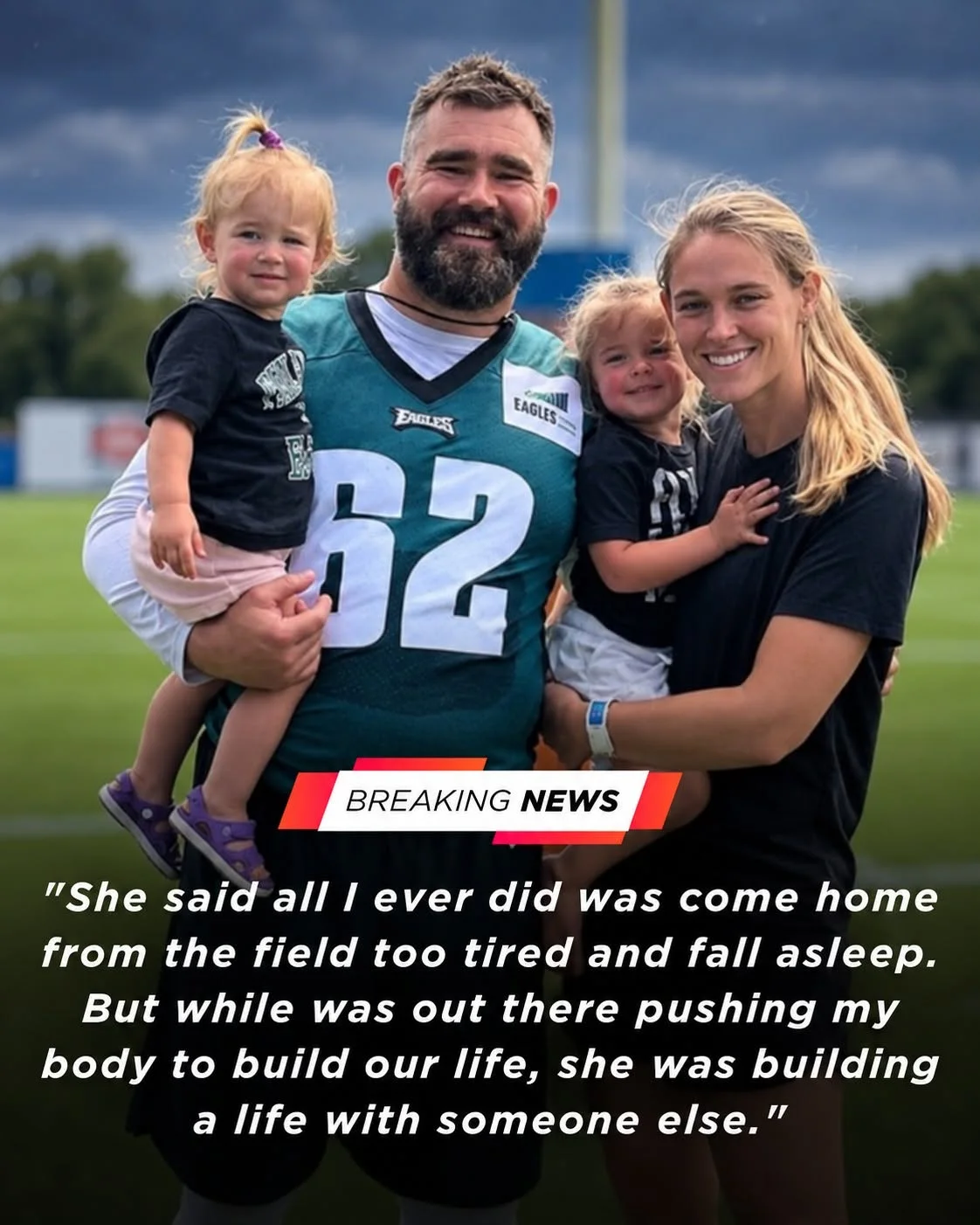 Cover Image for BREAKING NEWS: Former Philadelphia Eagles Star Files Lawsuit After Routine Blood Work Reveals Devastating Family Secret