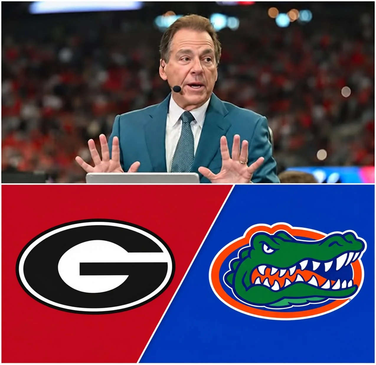 Cover Image for đ¨ BREAKING NEWS: College football legend Nick Saban has delivered a nine-word warning to Georgia Bulldogs head coach Kirby Smart and the entire Bulldogs squad ahead of their highly anticipated upcoming showdown against the Florida Gators.