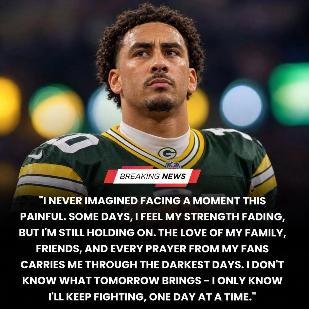 Cover Image for Right now, Green Bay Packers star quarterback Jordan Love is facing a deeply difficult chapter in his life — a moment when strength can feel hard to find and every message of love truly matters. The prayers, encouragement, and unwavering support from fans around the world could mean more to him now than ever before.