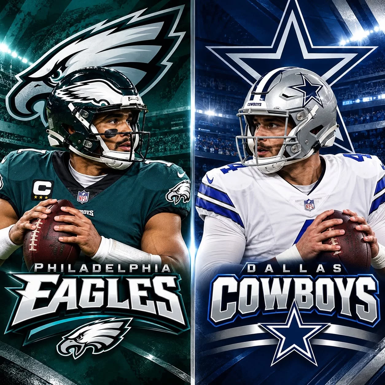 Cover Image for 🚨 SCHEDULE UPDATE: Philadelphia Eagles vs. Dallas Cowboys — TIME CHANGE NOTICE 🏈🔥