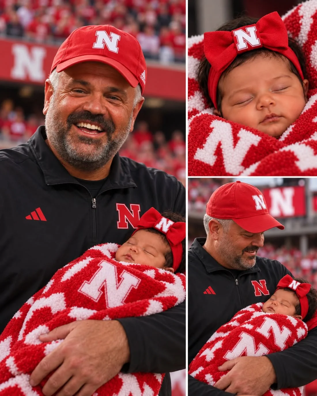 Cover Image for MATT RHULE IS A FATHER AGAIN – AND THE BABY’S NAME IS MELTING HEARTS ACROSS NEBRASKA!