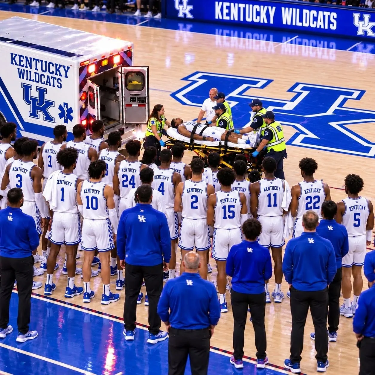 Cover Image for 🚨 THE REPLAY KENTUCKY WILDCATS BASKETBALL FANS ARE TERRIFIED TO WATCH. WHAT REALLY HAPPENED TO THE KENTUCKY WILDCATS DEFENSIVE PLAYER? [VIDEO]