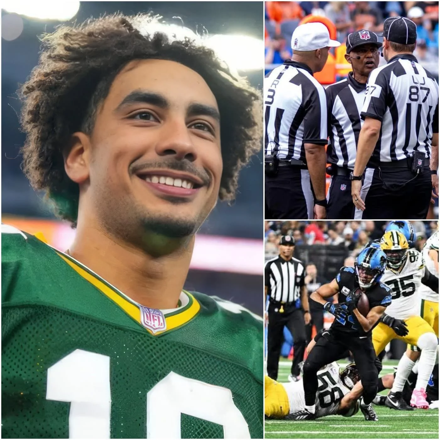 Cover Image for CONTROVERSY IN THE NFC NORTH: Examining the Aftermath, Officiating Scrutiny, and Fan Reactions from the Packers-Lions Showdown