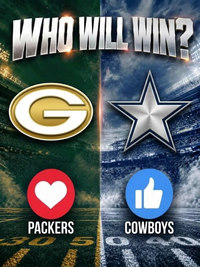 Cover Image for NEW KICKOFF TIME: ESPN and NBC have just announced a major schedule and broadcast update for the upcoming primetime game between the Green Bay Packers and the Dallas Cowboys, and fans of both teams should pay close attention.