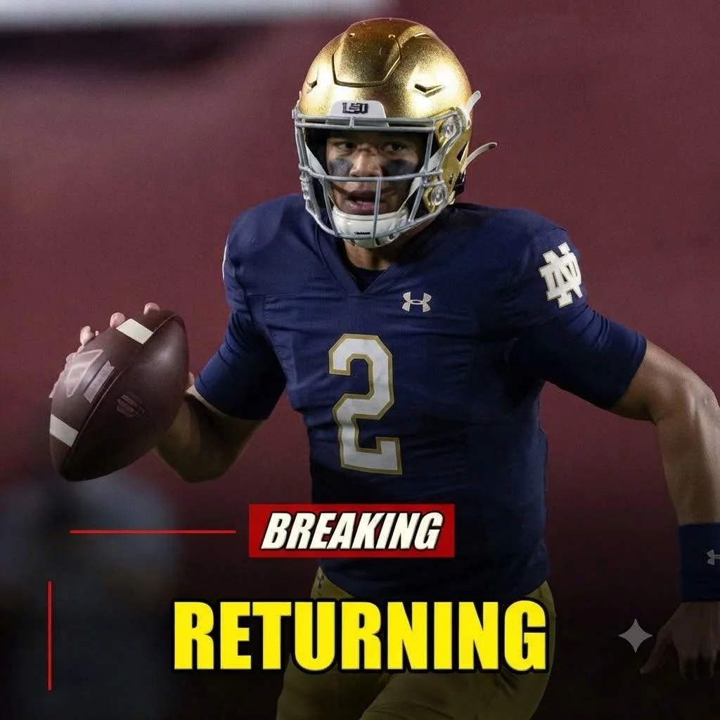 Cover Image for 𝗛𝗘’𝗦 𝗖𝗢𝗠𝗜𝗡𝗚 𝗛𝗢𝗠𝗘: The former Notre Dame Fighting Irish football star who once helped define an unforgettable era in South Bend is now eyeing a sensational return to the Notre Dame Fighting Irish—and Irish Nation is already buzzing with excitement!