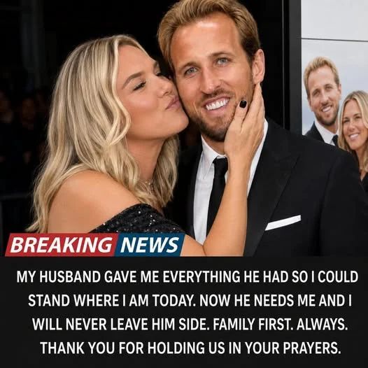 Cover Image for 💔 KATE KANE’S EMOTIONAL MESSAGE HAS LEFT FOOTBALL FANS ASKING ONE BIG QUESTION ABOUT HARRY…  A deeply emotional story is circulating about Kate Kane and her husband, England captain Harry Kane. According to the account, Kate appeared on camera with a trembling voice, expressing gratitude for the messages, prayers and support sent by fans around the world during a difficult personal period.  But it was one alleged moment that caught everyone’s attention: a quiet promise she reportedly made to Harry before ending her message.  Supporters have since been sharing words of encouragement and sending love to the Kane family.  ❤️ Behind every football legend is a human being with a private life.  But what is the real story behind these emotional claims?
