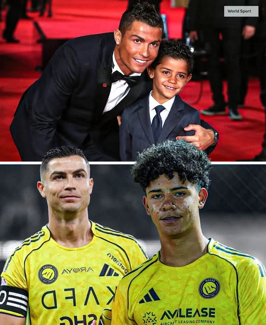 Cover Image for 🇵🇹 O PAI CONSTRUIU A LENDA. O FILHO CARREGA O SONHO. MAS CONSEGUIRÁ ESCREVER A SUA PRÓPRIA HISTÓRIA? ❤️⚽ Durante mais de duas décadas, Cristiano Ronaldo construiu um legado que poucos conseguirão igualar. Recordes históricos, golos inesquecíveis, troféus e uma mentalidade de trabalho que o transformou numa das maiores referências do futebol mundial. Agora, uma nova geração começa a chamar a atenção: Cristiano Ronaldo Júnior. Crescer com um pai como CR7 significa ter diariamente diante dos olhos um exemplo extraordinário de disciplina, sacrifício e ambição. Mas também significa carregar um apelido que desperta enormes expectativas. Será que o jovem conseguirá transformar essa pressão em motivação? O caminho será diferente, os desafios serão seus e a história ainda está por escrever. Uma coisa é certa: o talento e a dedicação terão de falar mais alto do que o sobrenome. O pai construiu o legado. O filho tem agora a oportunidade de criar o seu próprio capítulo. Acreditas que Cristiano Jr. poderá tornar-se um grande futebolista profissional, seguindo os passos do pai? 👀