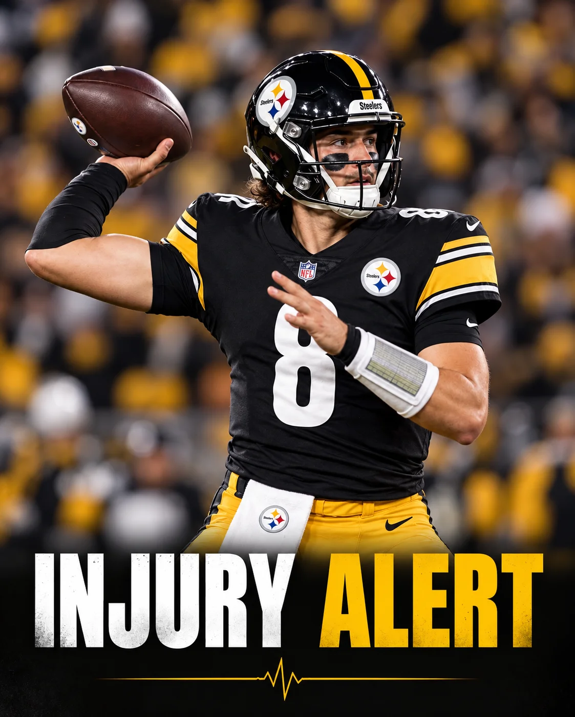 Cover Image for 🚨💔 HEARTBREAKING NEWS: THE SEASON HAS REPORTEDLY COME TO AN ABRUPT END FOR A PITTSBURGH STEELERS STAR AFTER HE SUFFERED A SERIOUS INJURY DURING PRACTICE! 🏈😢