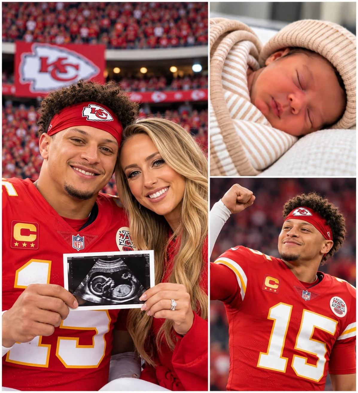 Cover Image for đâ¤ď¸ HEARTWARMING FAMILY ANNOUNCEMENT: Kansas City Chiefs Superstar Patrick Mahomes and Wife Brittany Welcome Their Third Child â And the Babyâs Beautiful Name Has an Incredible Meaning!