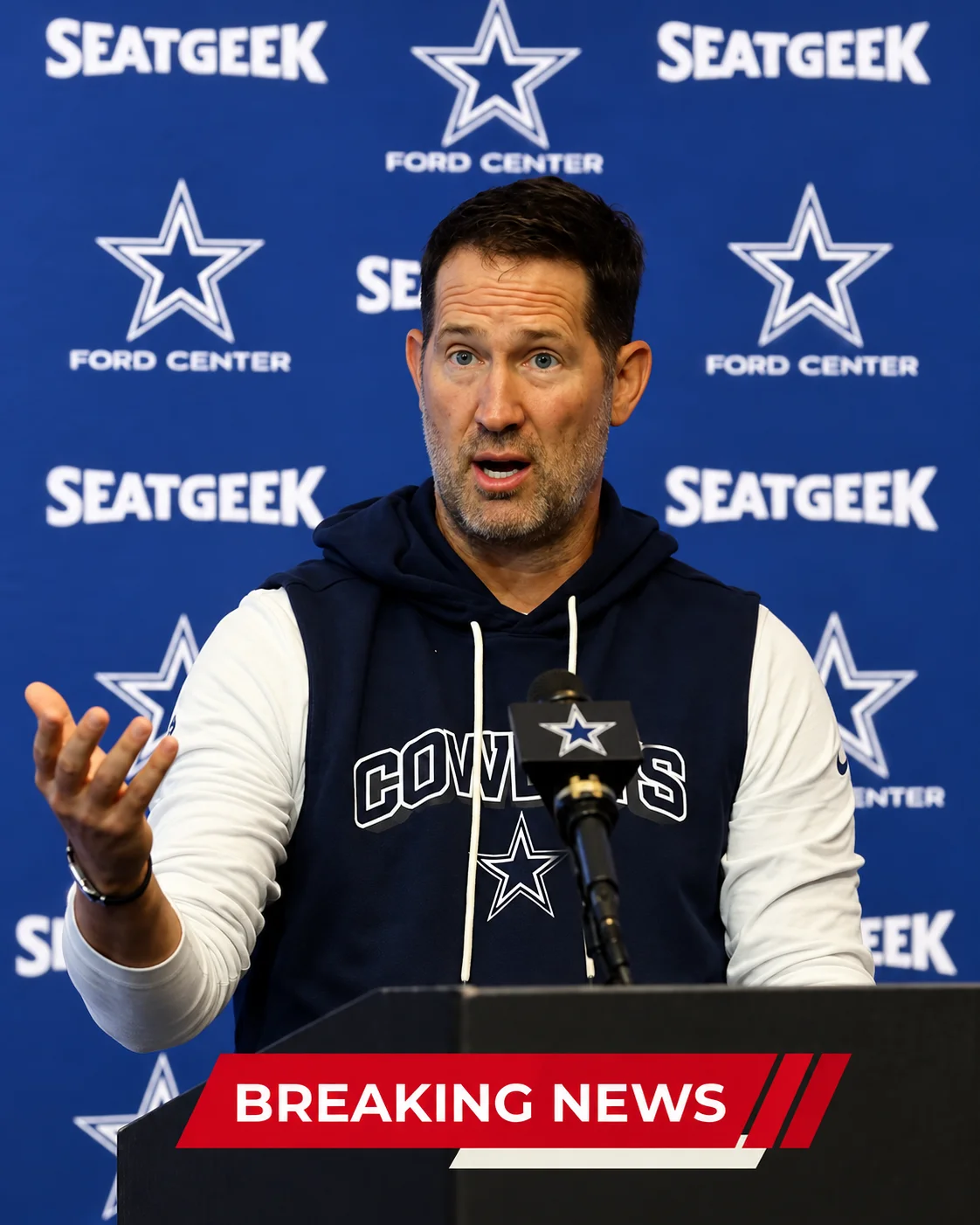 Cover Image for 🚨 BREAKING NEWS – 30 MINUTES AGO: Following the Dallas Cowboys’ disappointing 13–23 defeat against the Green Bay Packers