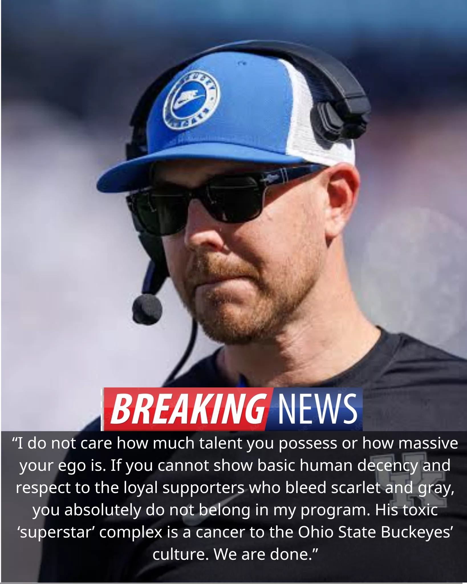 Cover Image for 🚨 BREAKING NEWS — : Kentucky Wildcats Permanently Dismiss Kenny Minchey After Shocking Incident Involving 82-Year-Old Lifelong Fan
