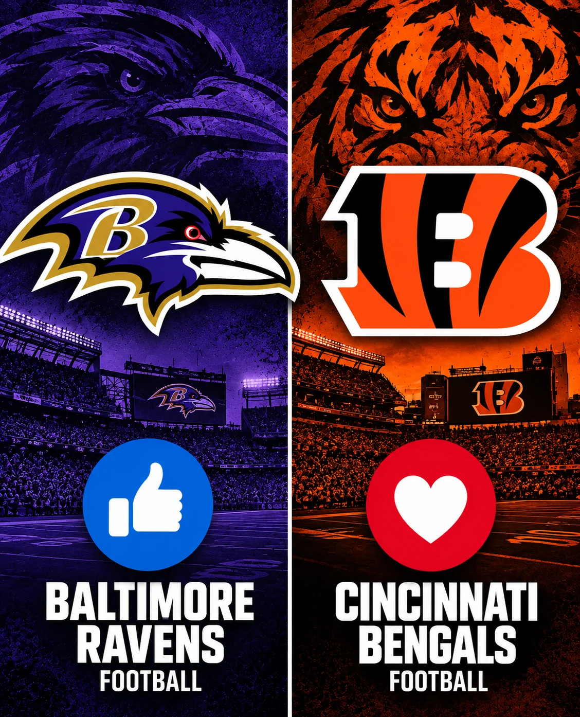 Cover Image for 🏈 HOW TO WATCH: BALTIMORE RAVENS VS. CINCINNATI BENGALS — OFFICIAL KICKOFF TIME CONFIRMED FOR EXPLOSIVE AFC NORTH SHOWDOWN! 🔥
