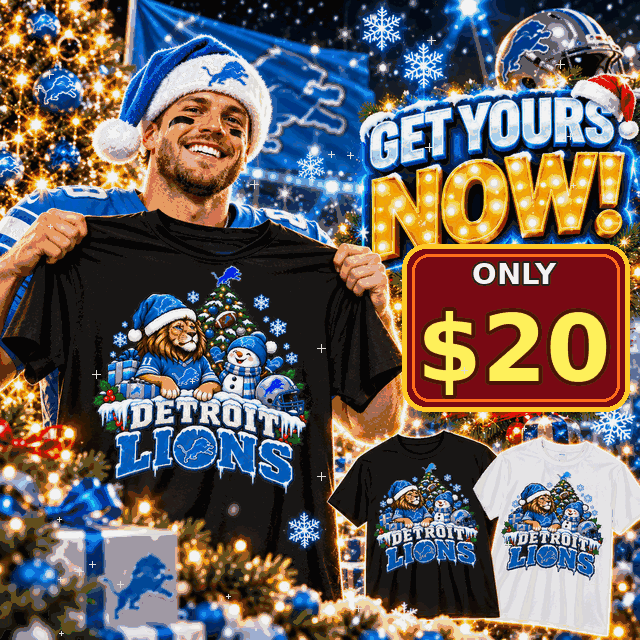 Detroit Lions Holiday Shirts