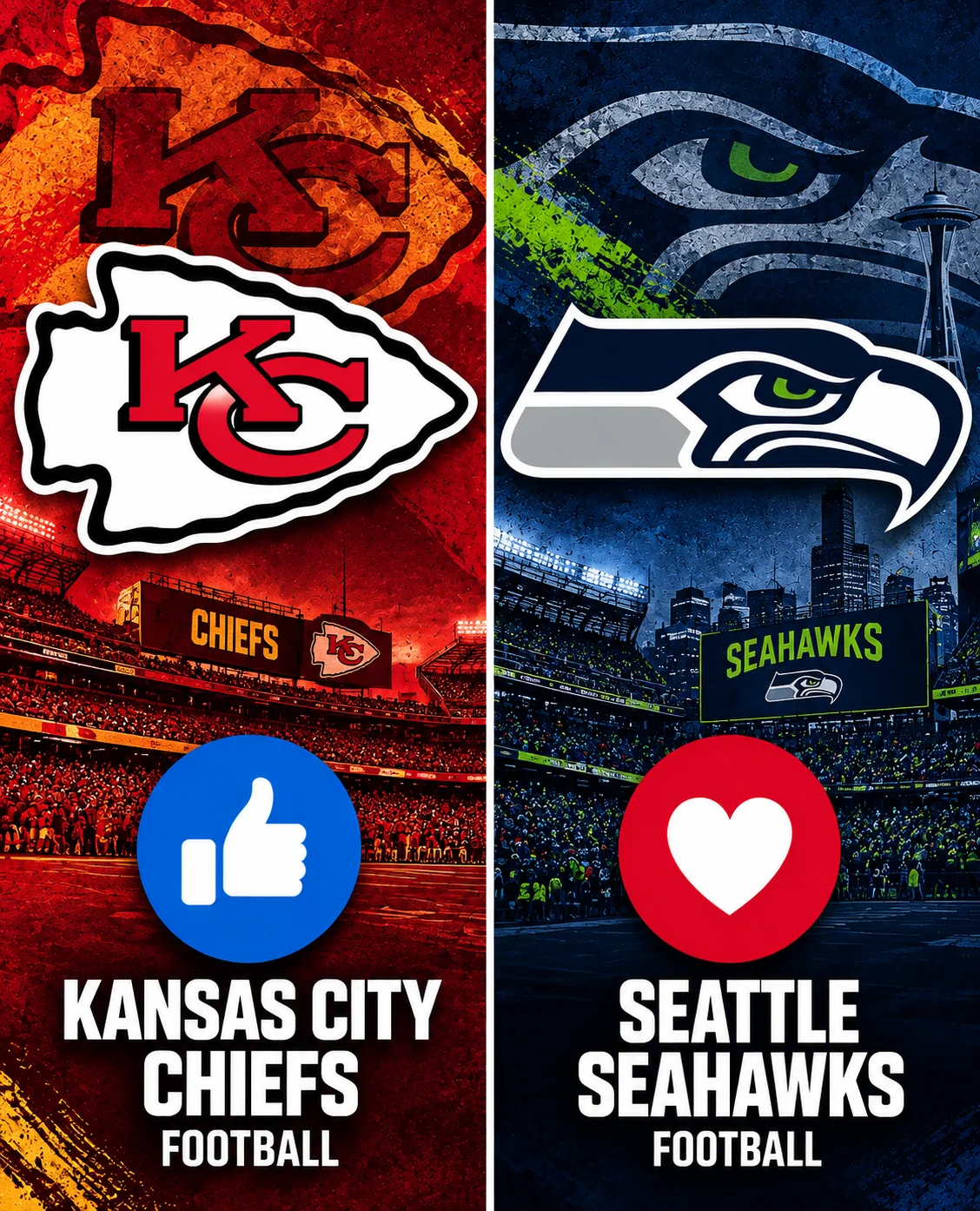 Cover Image for 🏈 HOW TO WATCH: KANSAS CITY CHIEFS VS. SEATTLE SEAHAWKS — OFFICIAL KICKOFF TIME CONFIRMED FOR BLOCKBUSTER SUNDAY NIGHT NFL SHOWDOWN! 🔥