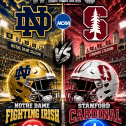 CONFIRMED: The Notre Dame Fighting Irish vs. Stanford Cardinal game has been rescheduled.