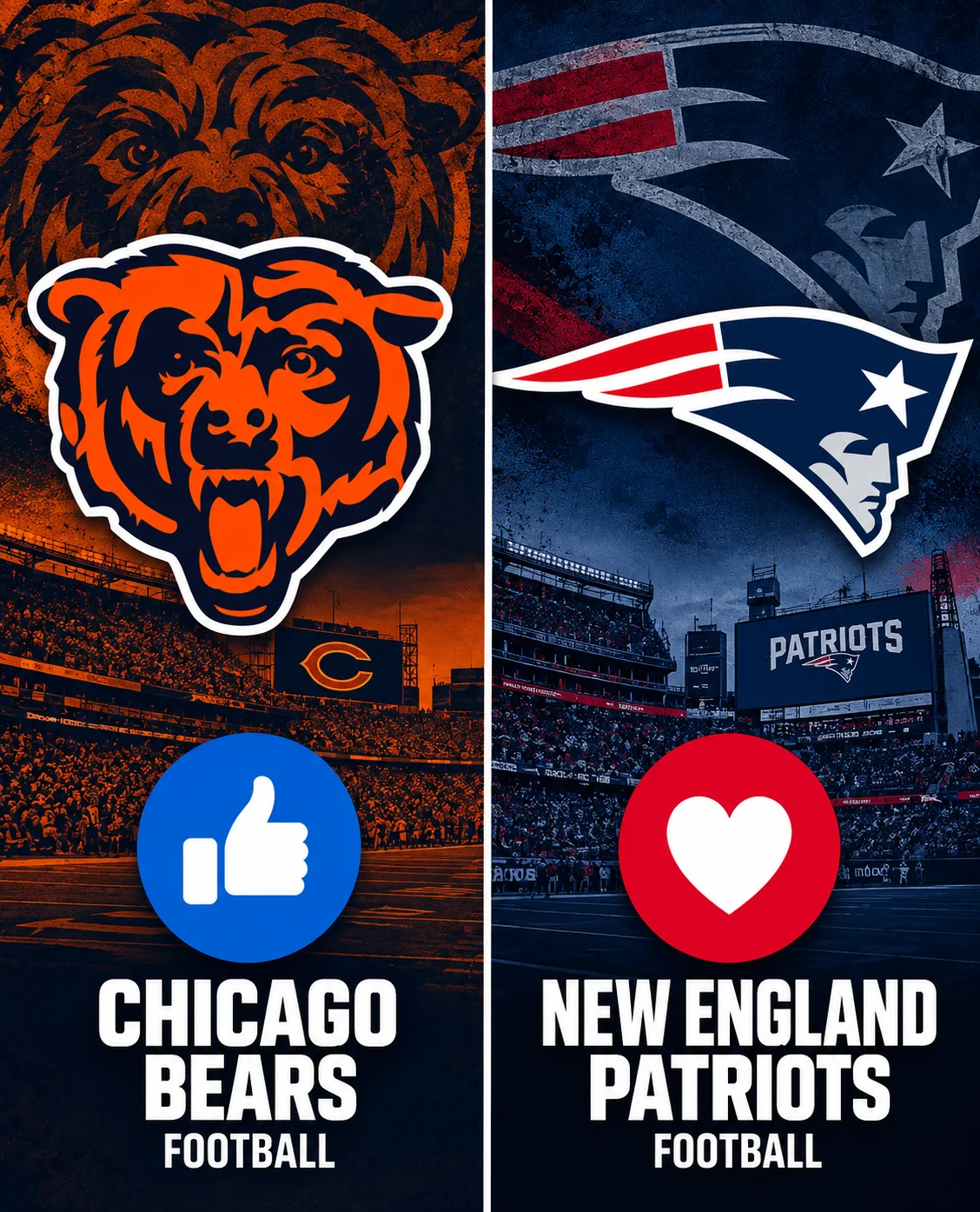 Cover Image for 🏈 HOW TO WATCH: CHICAGO BEARS VS. NEW ENGLAND PATRIOTS — OFFICIAL KICKOFF TIME CONFIRMED FOR BLOCKBUSTER THURSDAY NIGHT NFL SHOWDOWN! 🔥