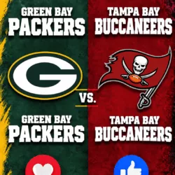 GAME TIME MOVED: Green Bay Packers vs. Tampa Bay Buccaneers Rescheduled — Important Info Below