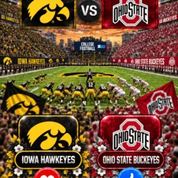 PRIME-TIME SHOWDOWN: Big Ten Network has just announced a major last-minute change to its broadcast schedule, and fans of both the Iowa Hawkeyes and Ohio State Buckeyes should pay close attention.