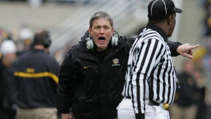 Cover Image for NCAA Suspends Four Referees After Controversial 13-10 Border Battle Defeat, Sparking Outrage Across Hawkeye Nation