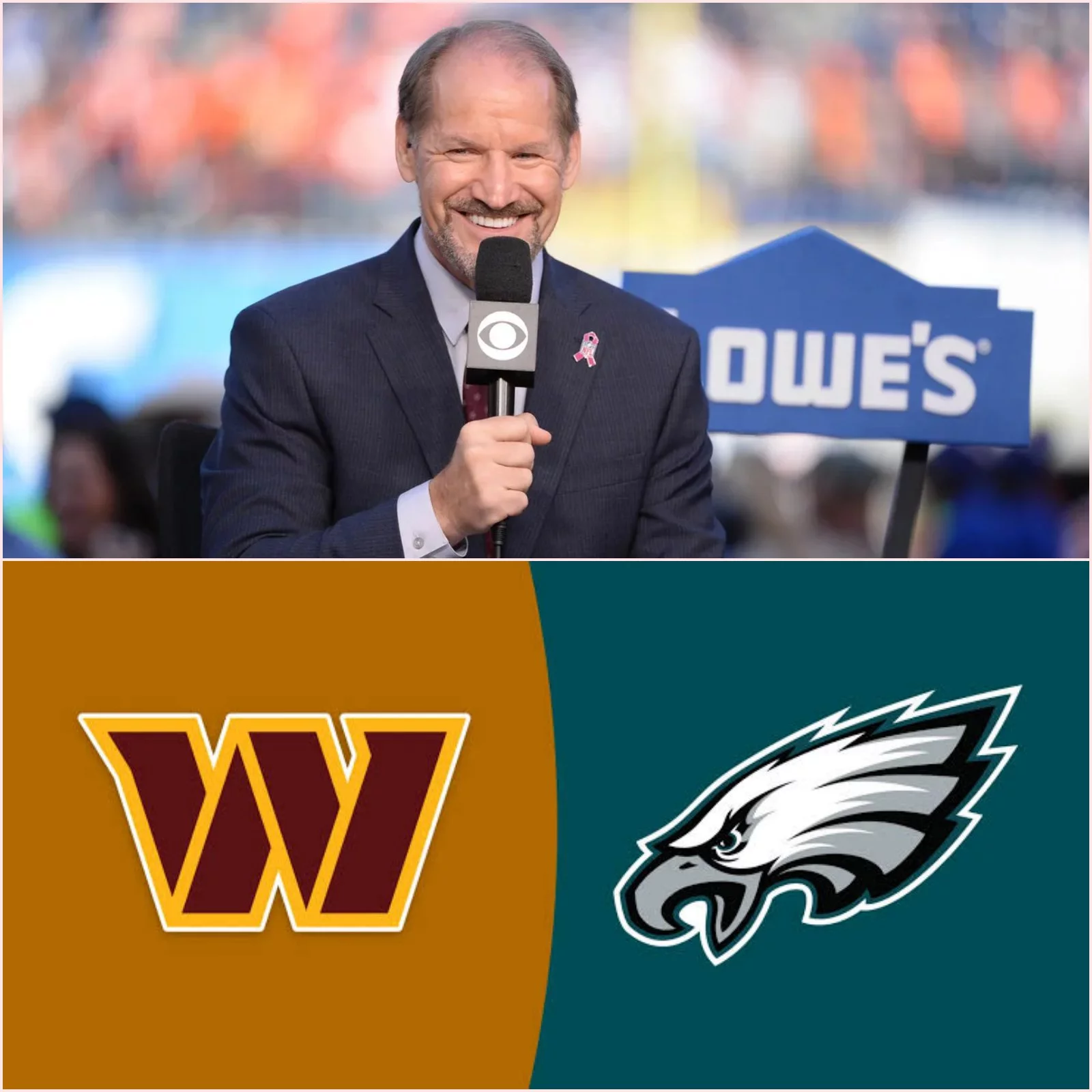 Cover Image for 🚨 Bill Cowher Delivers Bold Breakdown and Surprising Score Prediction Ahead of Eagles vs. Commanders Showdown 🏈🔥