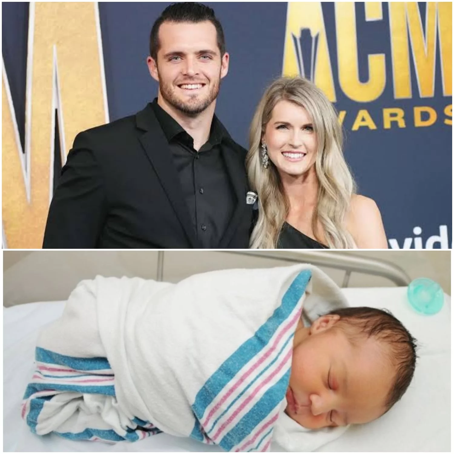 Cover Image for Derek Carr and Wife Heather Send Raider Nation Into an Emotional Frenzy With Heartwarming Family Story — But It’s the Beautiful Meaning Behind Their Children’s Names That Truly Melts Hearts! ❤️👶