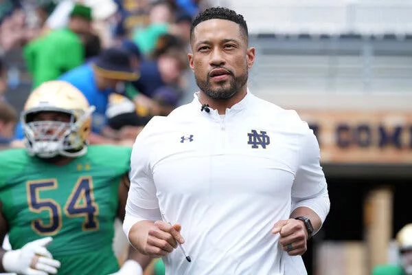 Marcus Freeman Begins His First Full Season as Notre Dame's Coach - The New  York Times