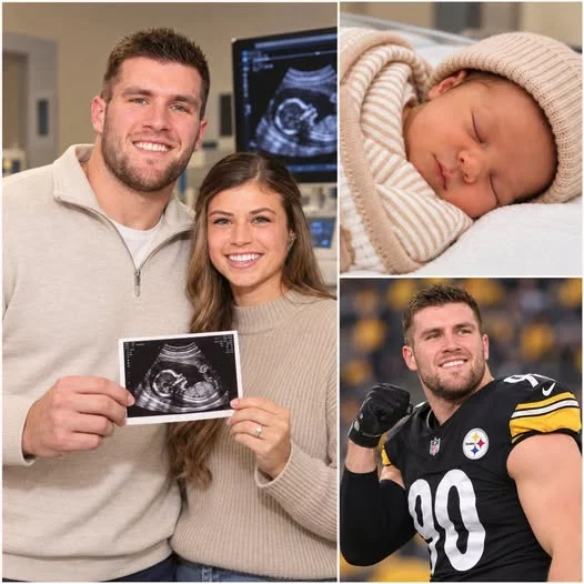 Cover Image for Pittsburgh Steelers Superstar Linebacker T.J. Watt and His Wife, Dani Watt, Have Sent the NFL World Into a Frenzy With a Heartwarming Announcement — They Have Welcomed a New Member Into Their Family! But What Truly Had Steelers Fans Buzzing Wasn’t Just the Happy News — It Was the Baby’s Name! ❤️👶