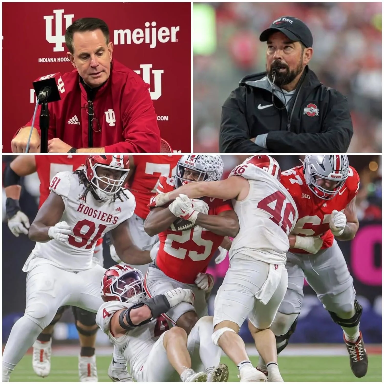 Cover Image for 🚨 Curt Cignetti Sparks Outrage With Controversial Comments After Ohio State’s 19–15 Victory Over Indiana — Ryan Day Fires Back With Seven Powerful Words
