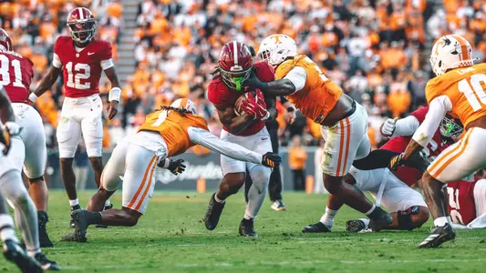 No. 6/7 Alabama Drops 26-10 Contest at No. 14/14 Tennessee - Alabama  Athletics
