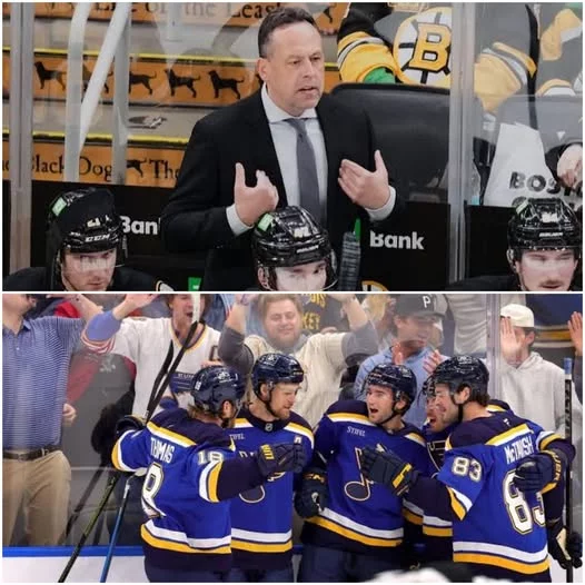 Cover Image for 🔥 BREAKING NEWS: Boston Bruins Head Coach Marco Sturm’s Postgame Gesture Toward St. Louis Blues Players After Crushing 4–1 Defeat Sparks Social Media Frenzy [VIDEO]