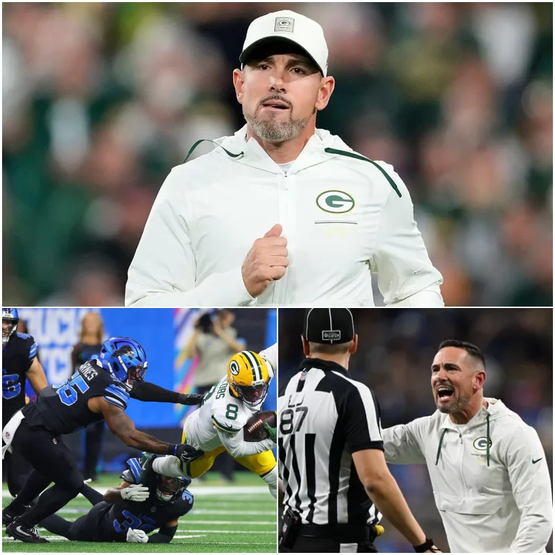 Cover Image for “LET ME MAKE SOMETHING PERFECTLY CLEAR!” — Packers Coach Matt LaFleur Unleashes Furious Postgame Response After Controversial 20–17 Loss to Detroit Lions