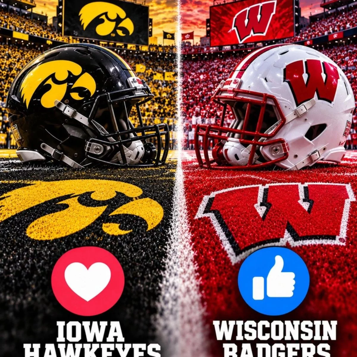 Cover Image for 🚨 GAME TIME MOVED: Iowa Hawkeyes vs. Wisconsin Badgers Rescheduled — Important Info Below 🚨