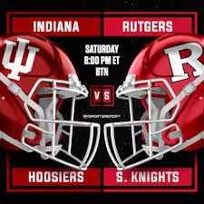 WEEK 5, RUTGERS SCARLET KNIGHTS, 8:00 PM, BIG TEN NETWORK! #iufb #hoosiers # indiana #collegefootball