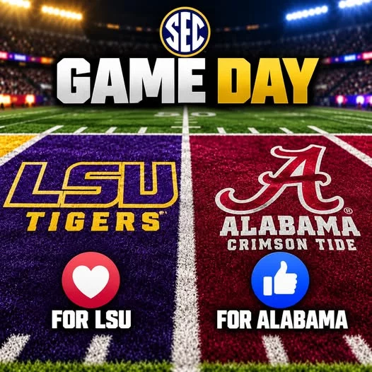 Cover Image for 🚨🏈 LSU TIGERS VS. ALABAMA CRIMSON TIDE: Major Week 10 Kickoff Update Confirmed — Game Time, TV Channel and Live Streaming Details Every Fan Needs to Know!